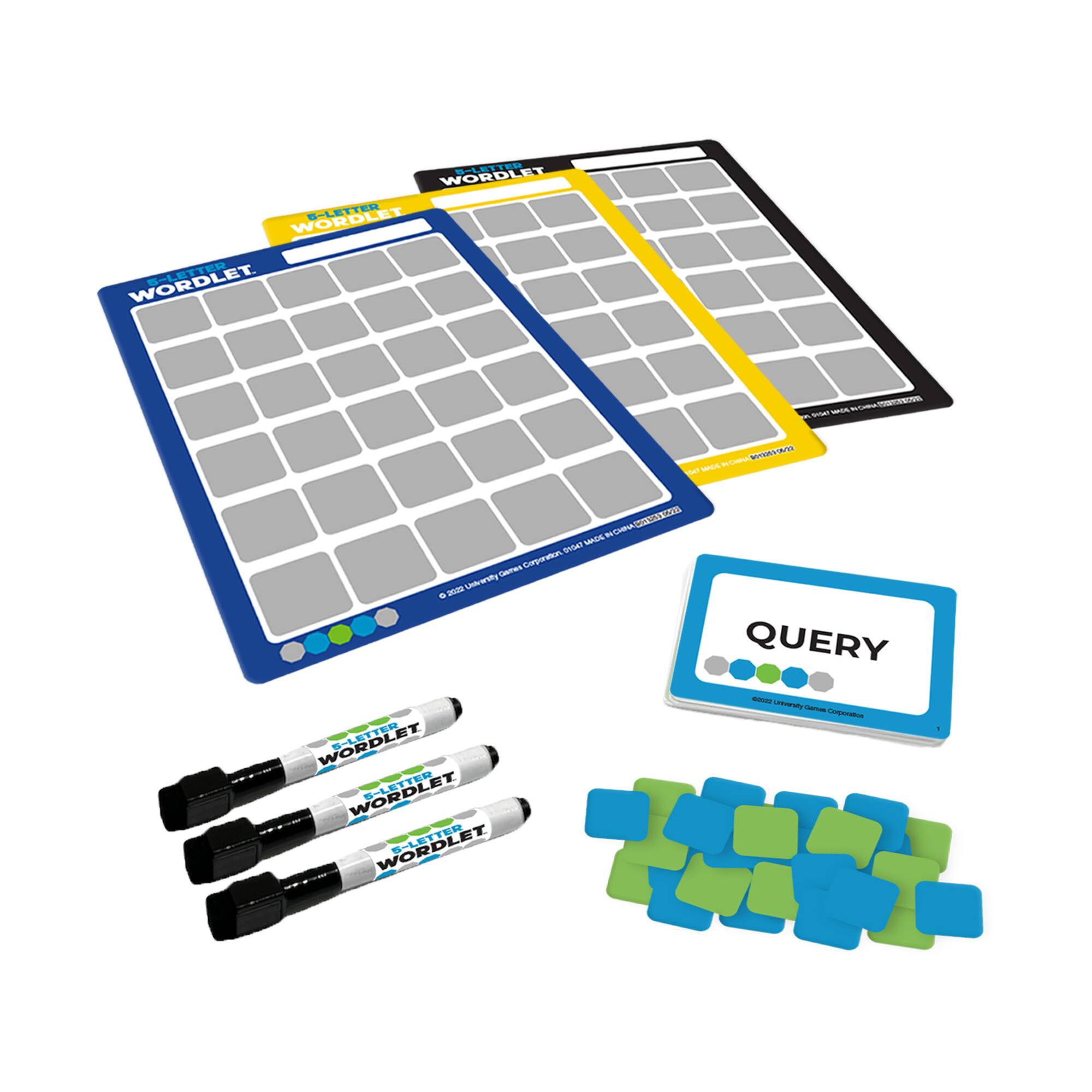 5-Letter Wordlet™: A Confounding Word Strategy Game